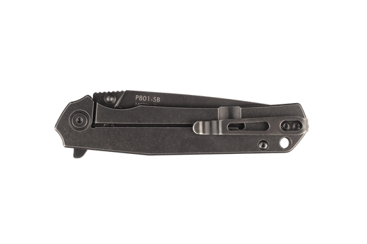 RUIKE KNIFE P801-SB BLACK STONEWASH - NeonSales {{ shop.shopifyCountryName }}