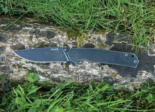 RUIKE KNIFE P801-SB BLACK STONEWASH - NeonSales {{ shop.shopifyCountryName }}