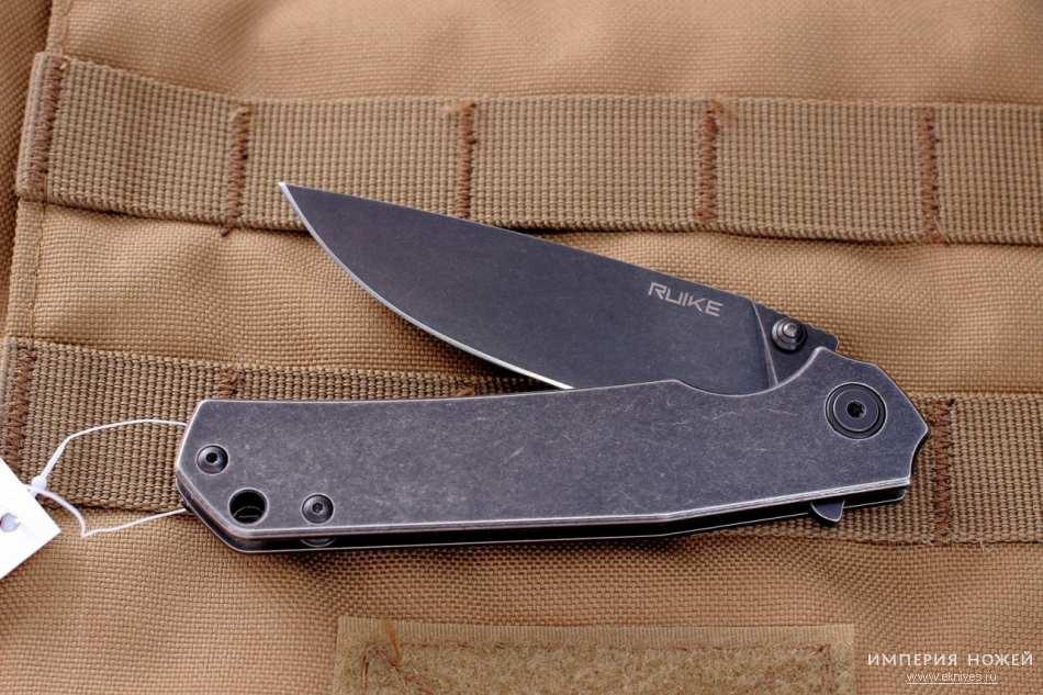 RUIKE KNIFE P801-SB BLACK STONEWASH - NeonSales {{ shop.shopifyCountryName }}