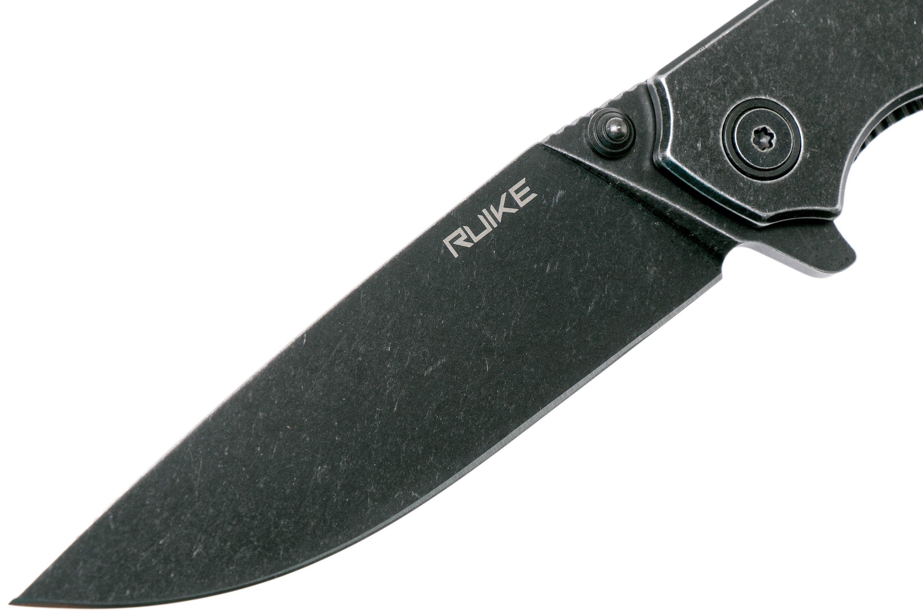RUIKE KNIFE P801-SB BLACK STONEWASH - NeonSales {{ shop.shopifyCountryName }}