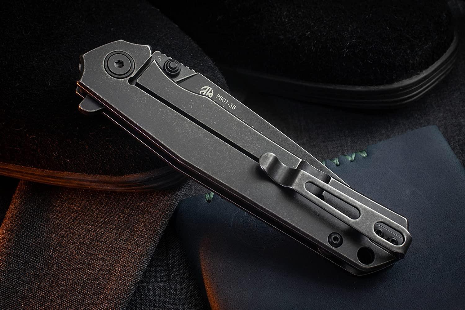 RUIKE KNIFE P801-SB BLACK STONEWASH - NeonSales South Africa