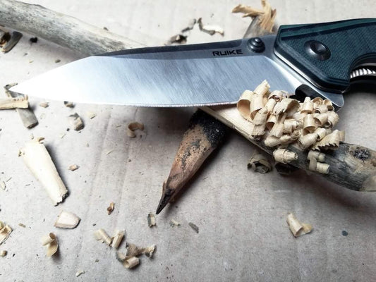 RUIKE KNIFE P841-L BLACK&GREEN - NeonSales {{ shop.shopifyCountryName }}
