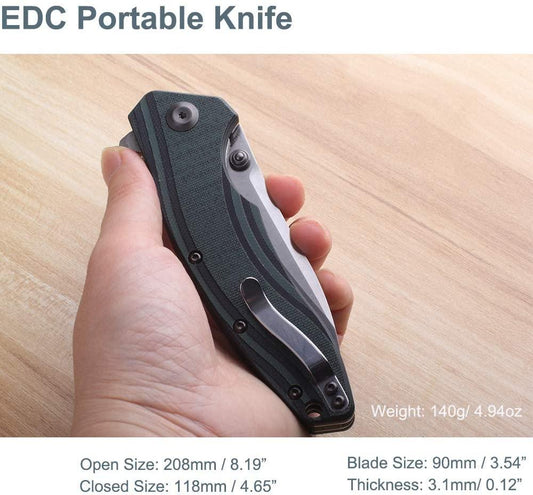 RUIKE KNIFE P841-L BLACK&GREEN - NeonSales {{ shop.shopifyCountryName }}