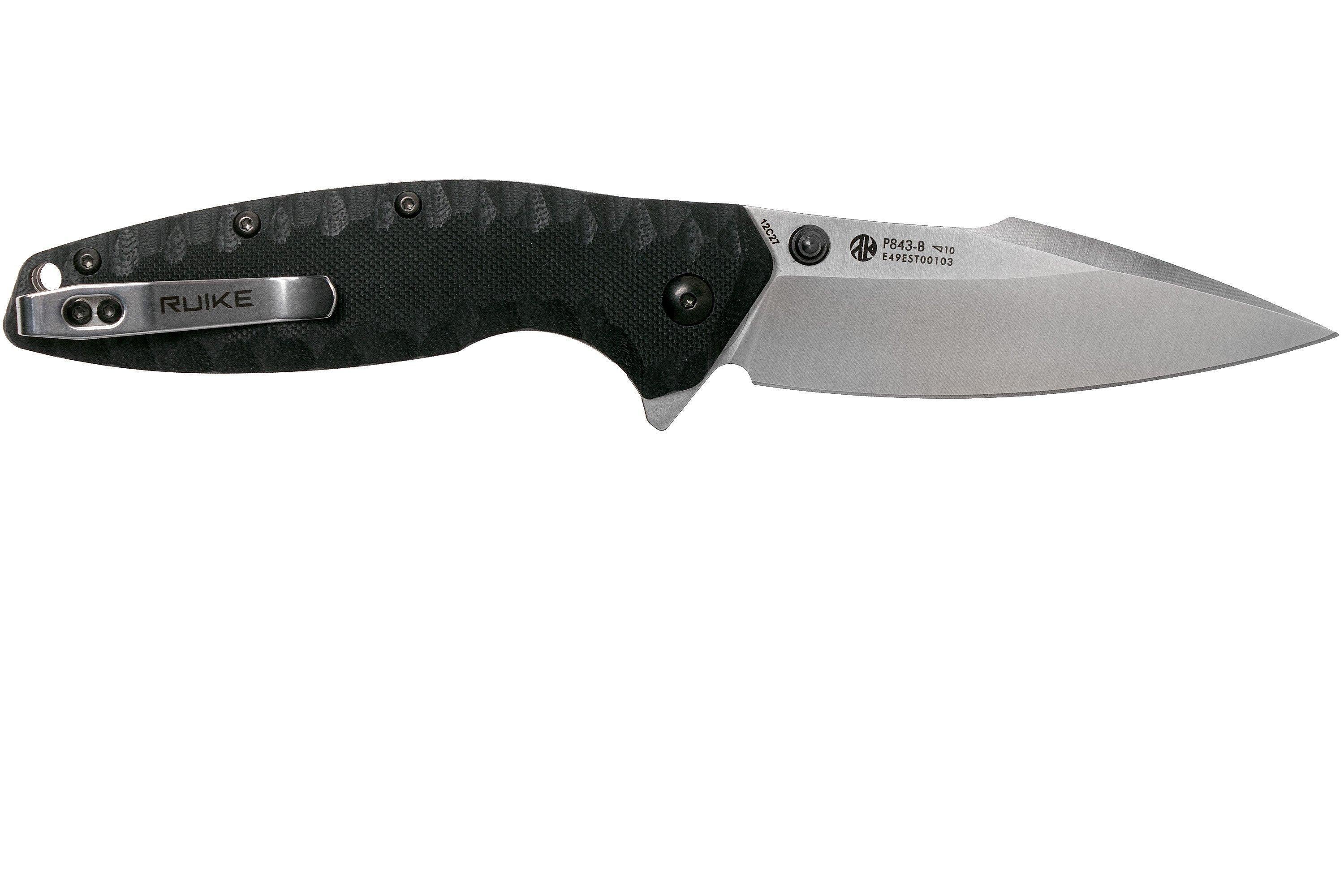 RUIKE KNIFE P843-B BLACK - NeonSales South Africa