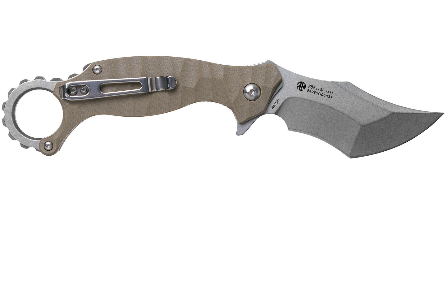 RUIKE KNIFE P881-W DRAGON KARAMBIT W/ LINER LOCK - NeonSales {{ shop.shopifyCountryName }}