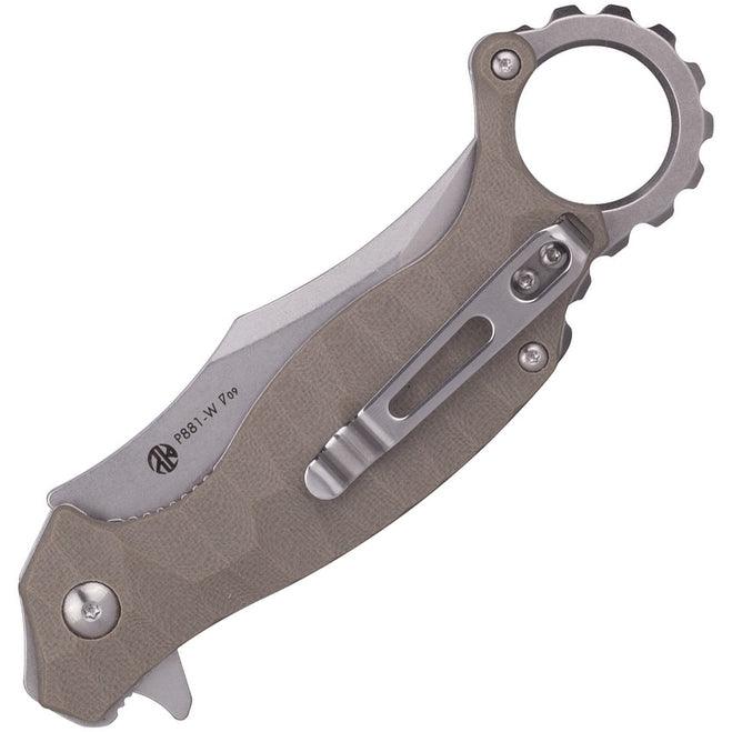 RUIKE KNIFE P881-W DRAGON KARAMBIT W/ LINER LOCK - NeonSales {{ shop.shopifyCountryName }}
