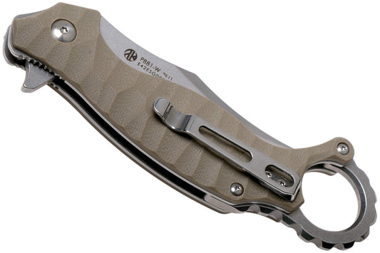 RUIKE KNIFE P881-W DRAGON KARAMBIT W/ LINER LOCK - NeonSales {{ shop.shopifyCountryName }}