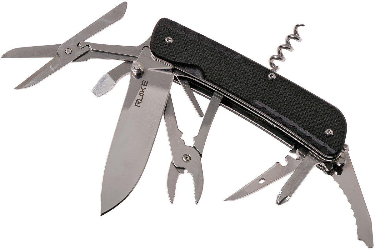 RUIKE KNIVES LD41-B BLACK MULTI-TOOL 22 TOOLS - NeonSales South Africa