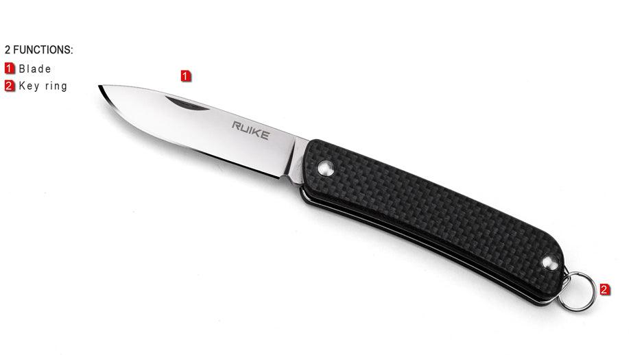 RUIKE L11-B CRITERION POCKET KNIFE, BLACK - NeonSales {{ shop.shopifyCountryName }}