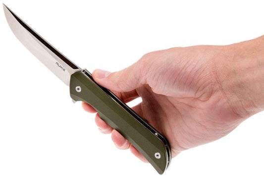 RUIKE P121-G HUSSAR GREEN POCKET KNIFE, SATIN - NeonSales {{ shop.shopifyCountryName }}