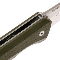 RUIKE P121-G HUSSAR GREEN POCKET KNIFE, SATIN - NeonSales {{ shop.shopifyCountryName }}