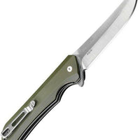 RUIKE P121-G HUSSAR GREEN POCKET KNIFE, SATIN - NeonSales {{ shop.shopifyCountryName }}