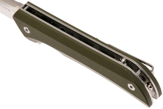 RUIKE P121-G HUSSAR GREEN POCKET KNIFE, SATIN - NeonSales {{ shop.shopifyCountryName }}