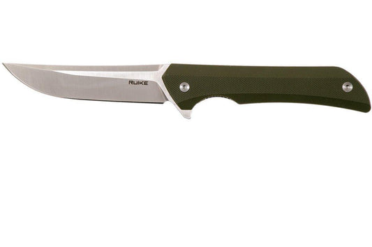 RUIKE P121-G HUSSAR GREEN POCKET KNIFE, SATIN - NeonSales {{ shop.shopifyCountryName }}