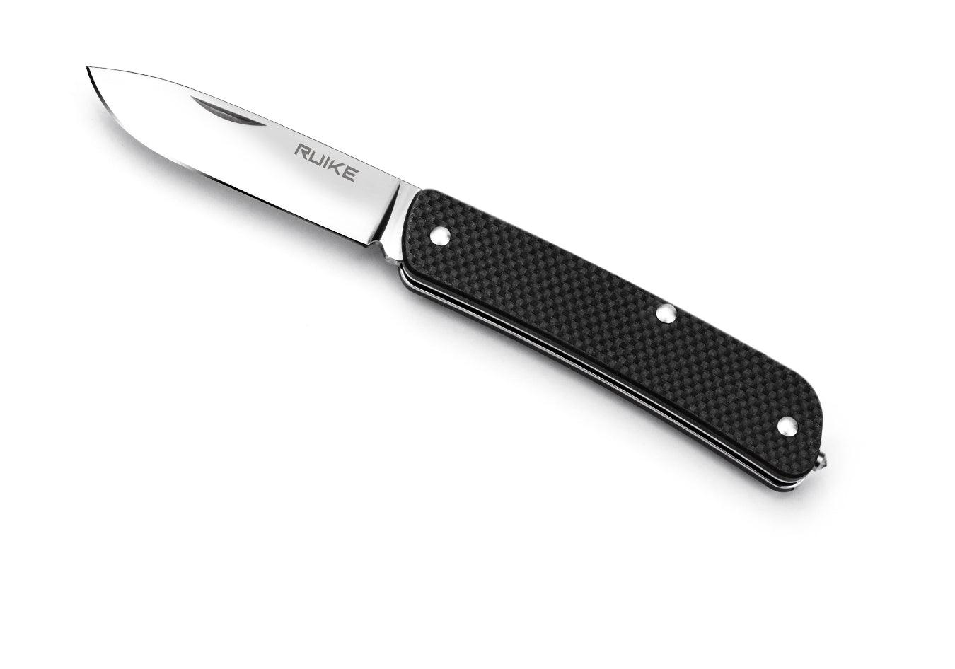 RUIKE SLIPJOINT POCKETKNIFE M11-B - BLACK - NeonSales {{ shop.shopifyCountryName }}