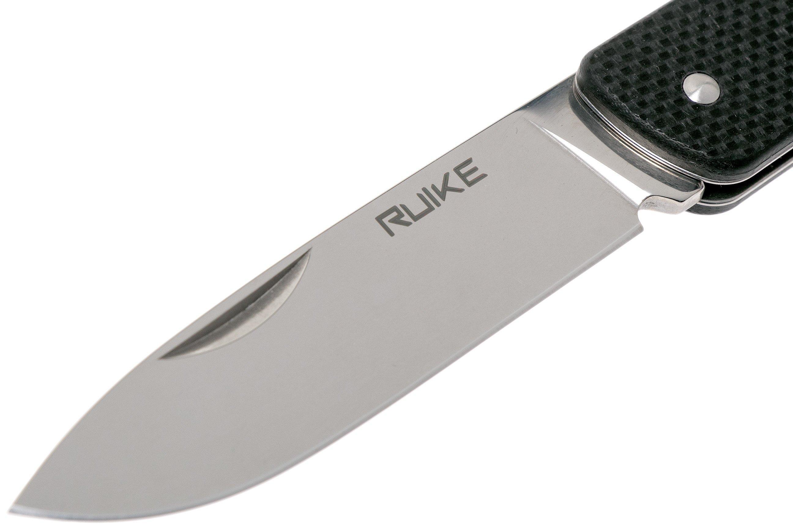 RUIKE SLIPJOINT POCKETKNIFE M11-B - BLACK - NeonSales {{ shop.shopifyCountryName }}