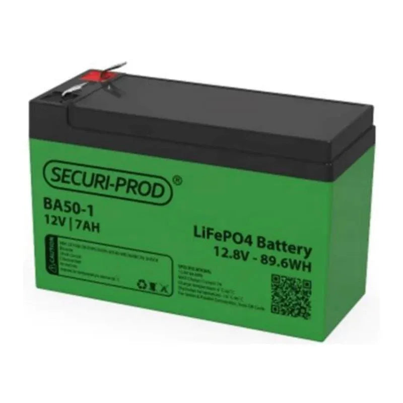 SECURI-PROD 12.80V 7AH LITHIUM LIFEPO4 BATTERY - NeonSales {{ shop.shopifyCountryName }}