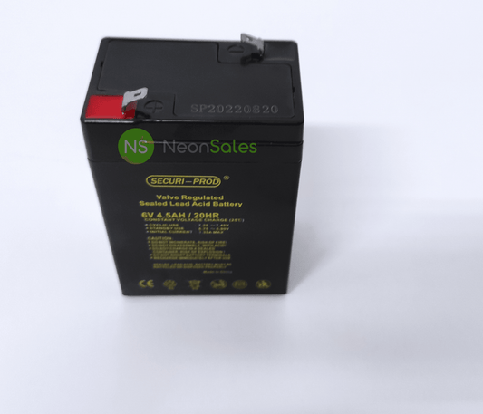 SECURI-PROD BATTERY 6V 4.5A - NeonSales {{ shop.shopifyCountryName }}