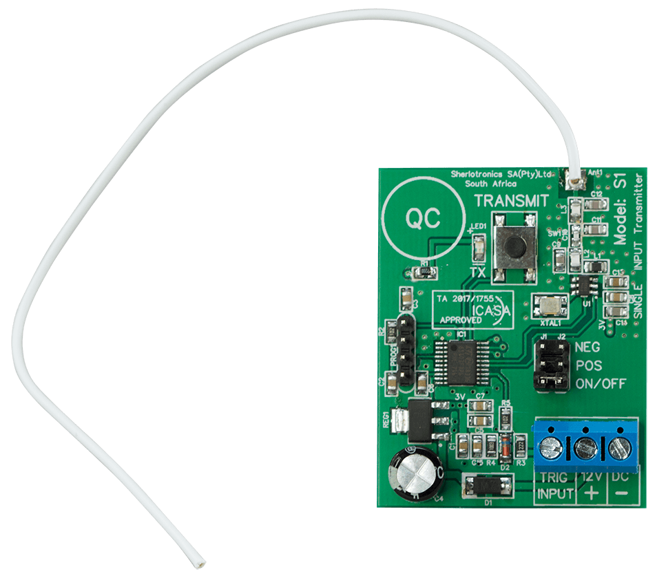 SHERLO 1 CHANNEL FIXED TRANSMITTER - NeonSales South Africa