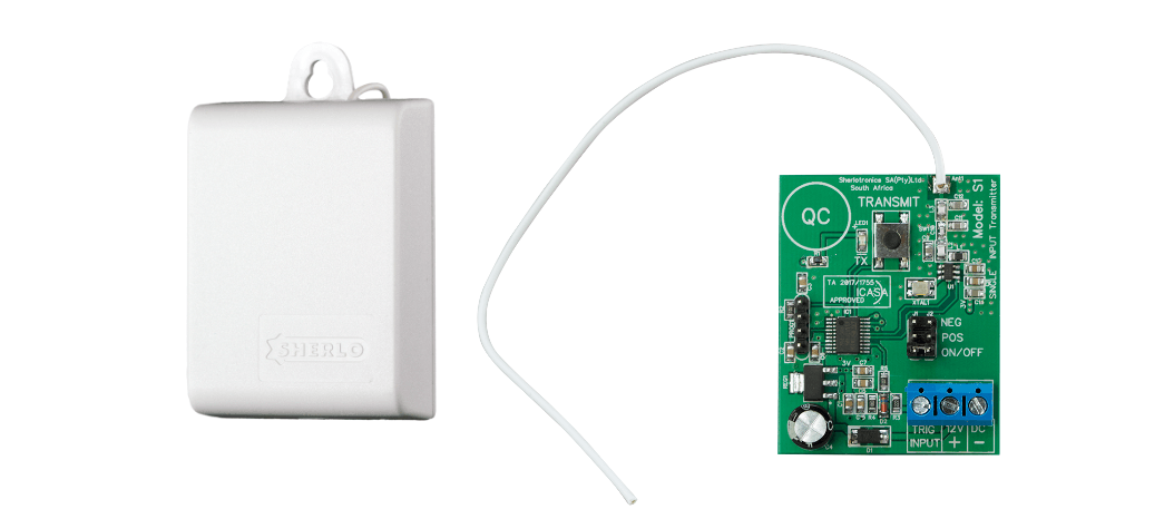 SHERLO 403MHZ 1 CHANNEL FIXED TRANSMITTER - NeonSales {{ shop.shopifyCountryName }}