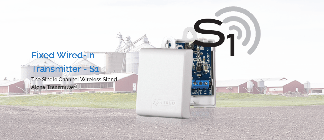 SHERLO 403MHZ 1 CHANNEL FIXED TRANSMITTER - NeonSales {{ shop.shopifyCountryName }}