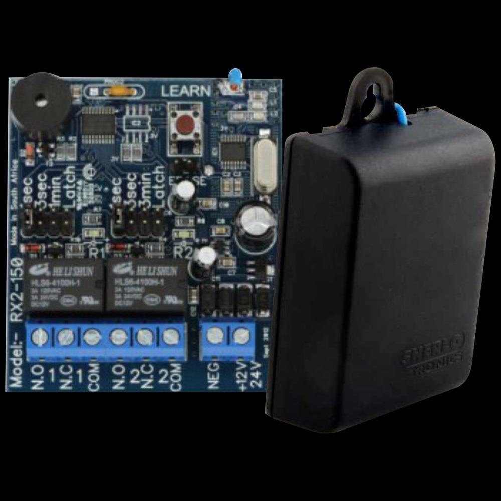 SHERLO 403MHZ RECEIVER - 2 CHANNEL 150M - NeonSales {{ shop.shopifyCountryName }}