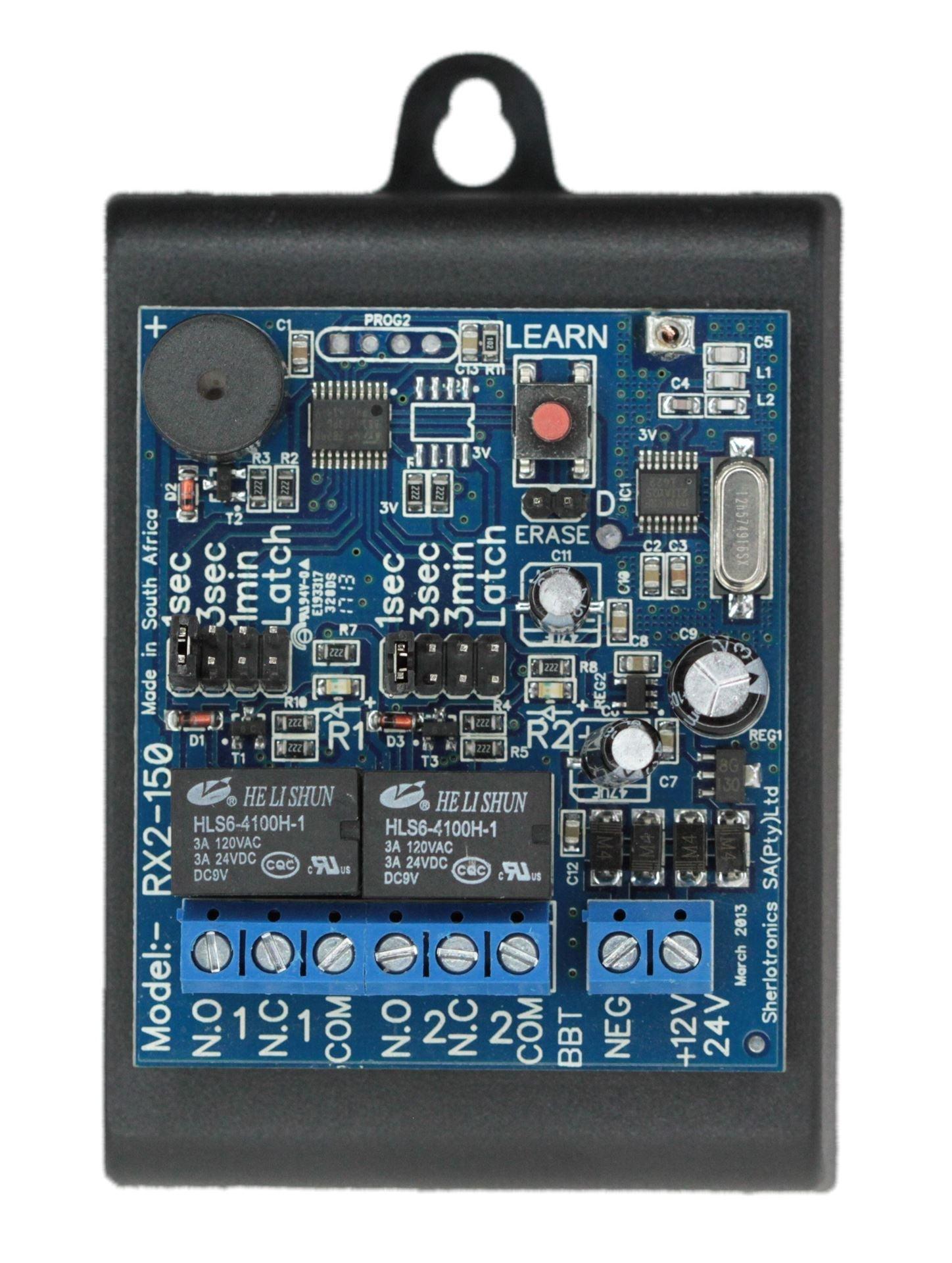 SHERLO 403MHZ RECEIVER - 2 CHANNEL 150M - NeonSales {{ shop.shopifyCountryName }}