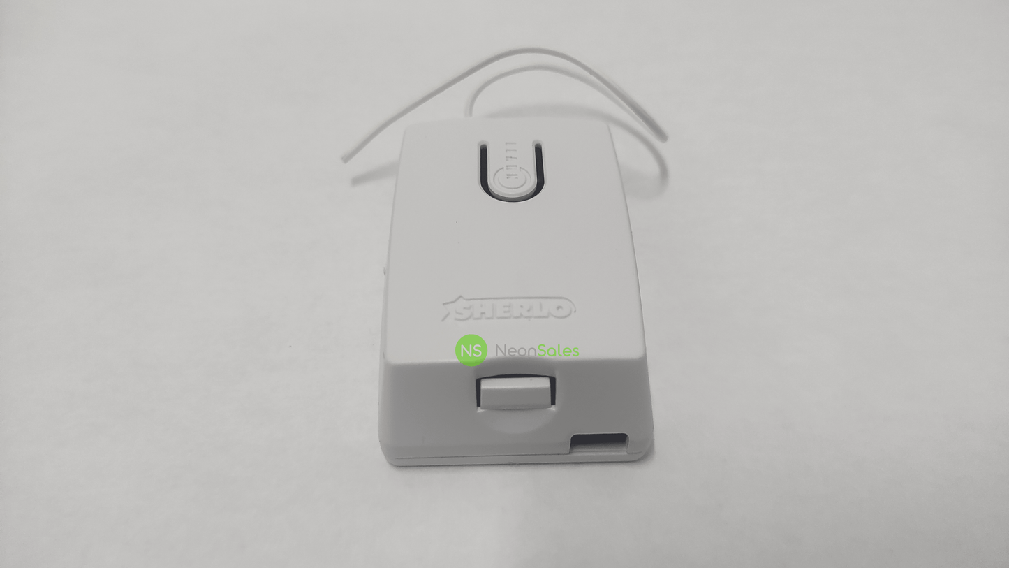 SHERLO 433MHZ STAND ALONE TRANSMITTER - 1 CHANNEL - NeonSales {{ shop.shopifyCountryName }}