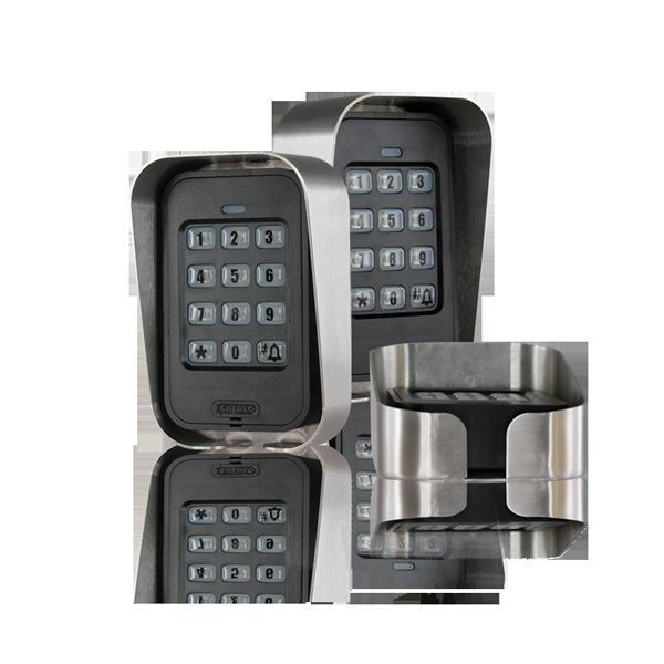 SHERLO S/STEEL KEYPAD RAINSHIELD - NeonSales South Africa