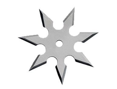 SHURIKEN 7 BLADE THROWING STAR WITH POUCH - NeonSales {{ shop.shopifyCountryName }}