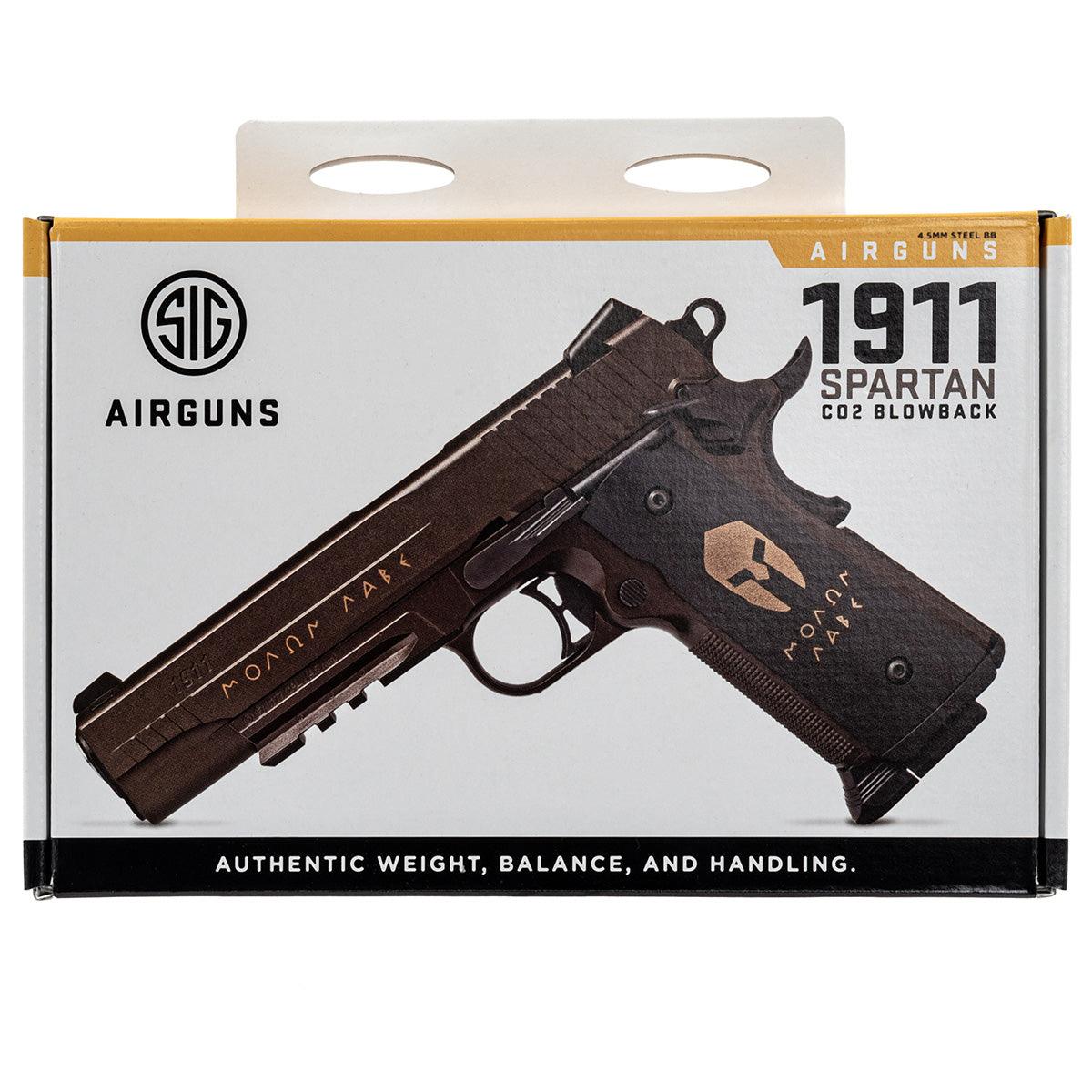 SIG SAUER 1911 SPARTAN CO2 BLOWBACK PISTOL COMBO - NeonSales South Africa