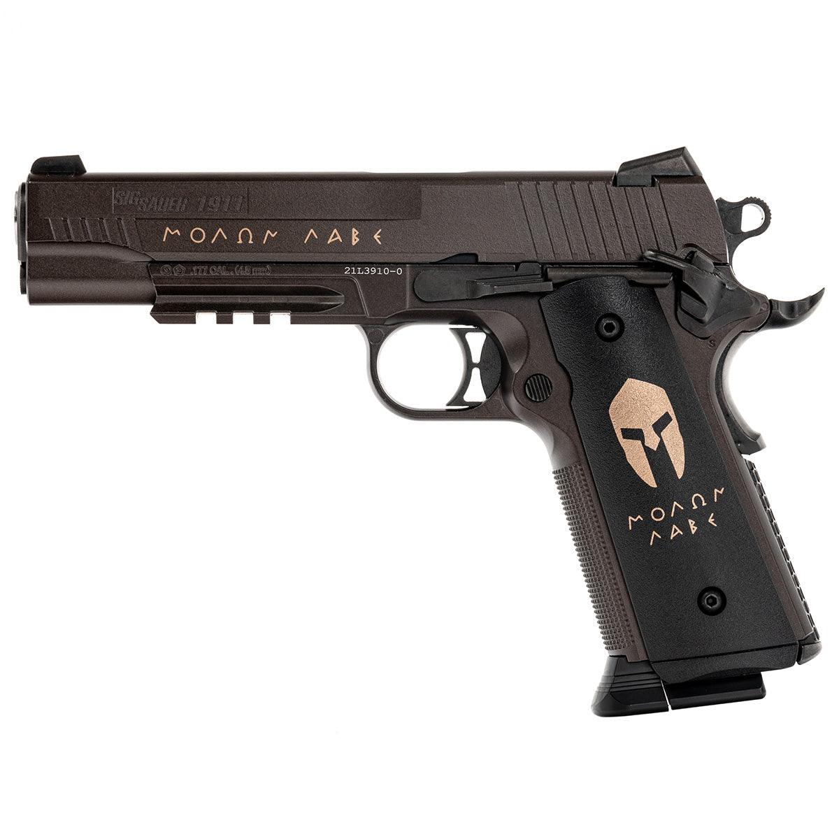 SIG SAUER 1911 SPARTAN CO2 BLOWBACK PISTOL COMBO - NeonSales South Africa