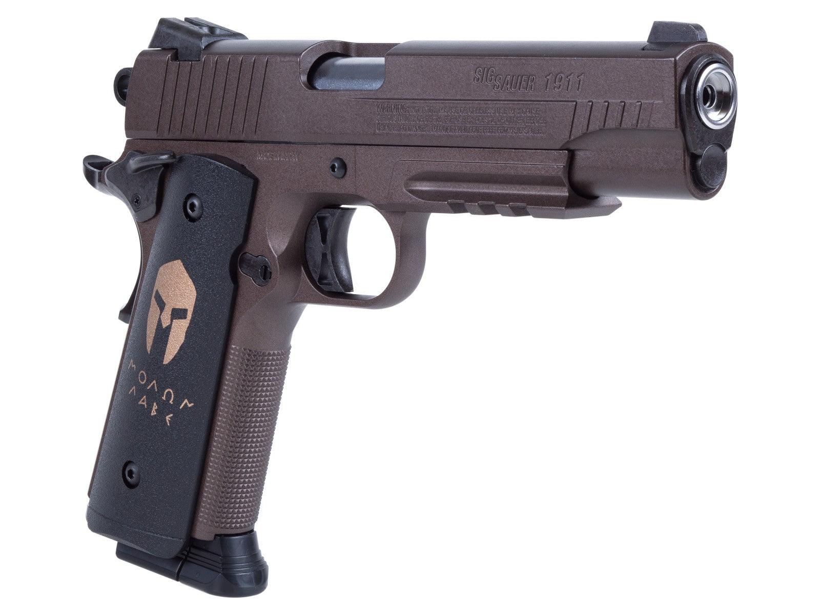 SIG SAUER 1911 SPARTAN CO2 BLOWBACK PISTOL COMBO - NeonSales South Africa