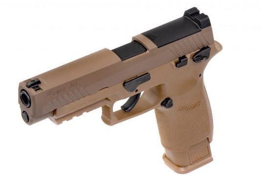 SIG SAUER M17 TAN CO2 GAS PISTOL DUAL AMMO - NeonSales {{ shop.shopifyCountryName }}