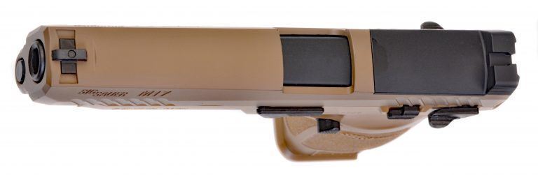 SIG SAUER M17 TAN CO2 GAS PISTOL DUAL AMMO - NeonSales South Africa