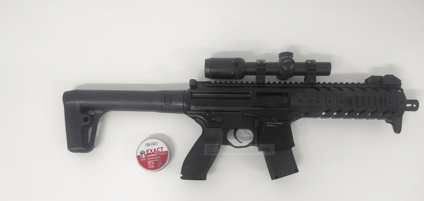SIG SAUER MPX .177 CARBINE - BLACK - NeonSales {{ shop.shopifyCountryName }}
