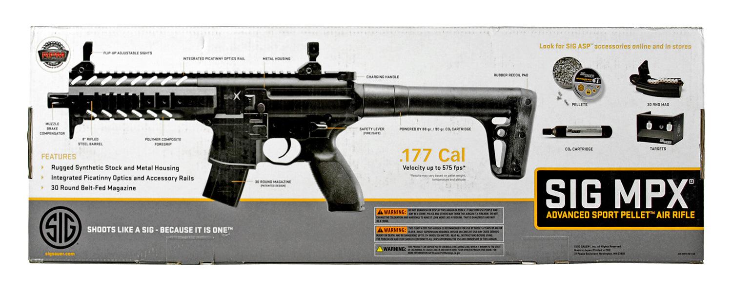 SIG SAUER MPX .177 CARBINE - BLACK - NeonSales {{ shop.shopifyCountryName }}