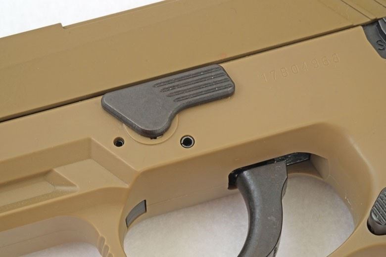 SIG SAUER P320 CO2 GAS PISTOL 4.5MM - TAN DEMO - NeonSales South Africa