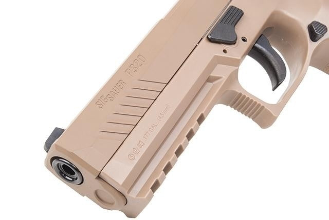 SIG SAUER P320 CO2 GAS PISTOL 4.5MM - TAN DEMO - NeonSales South Africa