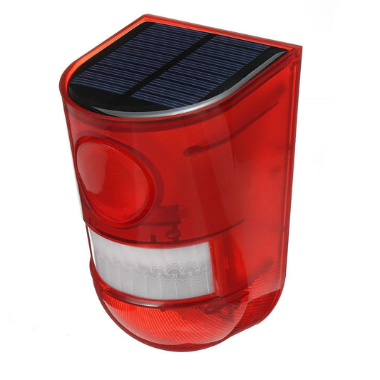 SOLAR-POWERED PIR W/ 129DB SIREN ALARM - N911 - NeonSales {{ shop.shopifyCountryName }}