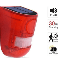 SOLAR-POWERED PIR W/ 129DB SIREN ALARM - N911 - NeonSales {{ shop.shopifyCountryName }}
