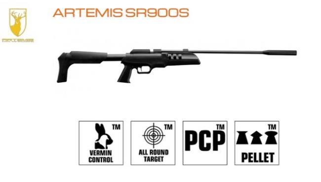 SPA ARTEMIS SR900S SIDE-LEVER AIR RIFLE, .177 CAL - NeonSales South Africa