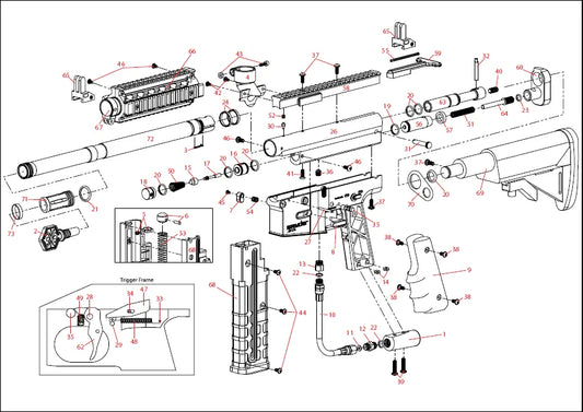 SPYDER MR5 DLS® MAGFED F-S READY MARKER, .68 - NeonSales {{ shop.shopifyCountryName }}
