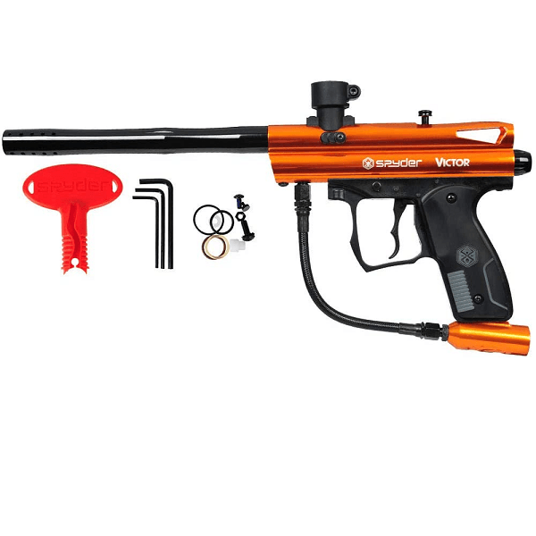 SPYDER VICTOR (GLOSS ORANGE) SECURITY COMBO - NeonSales South Africa