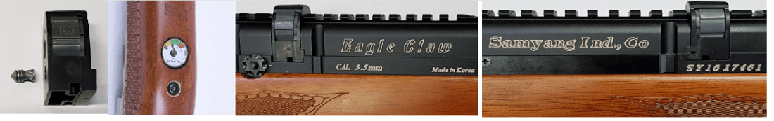 SUMATRA EAGLE CLAW CARBINE PCP AIR RIFLE 5.5MM - NeonSales {{ shop.shopifyCountryName }}