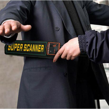 SUPER SCANNER HAND-HELD METAL DETECTOR - NeonSales South Africa