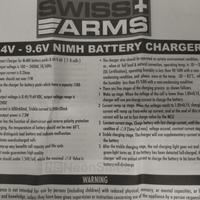 SWISS ARMS BATTERY CHARGER 8.4V-9.6V NIMH - NeonSales {{ shop.shopifyCountryName }}