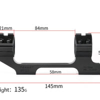 T-EAGLE SINGLE PCE DOVETAIL MOUNT, 30&25MM W/LEVEL - NeonSales {{ shop.shopifyCountryName }}