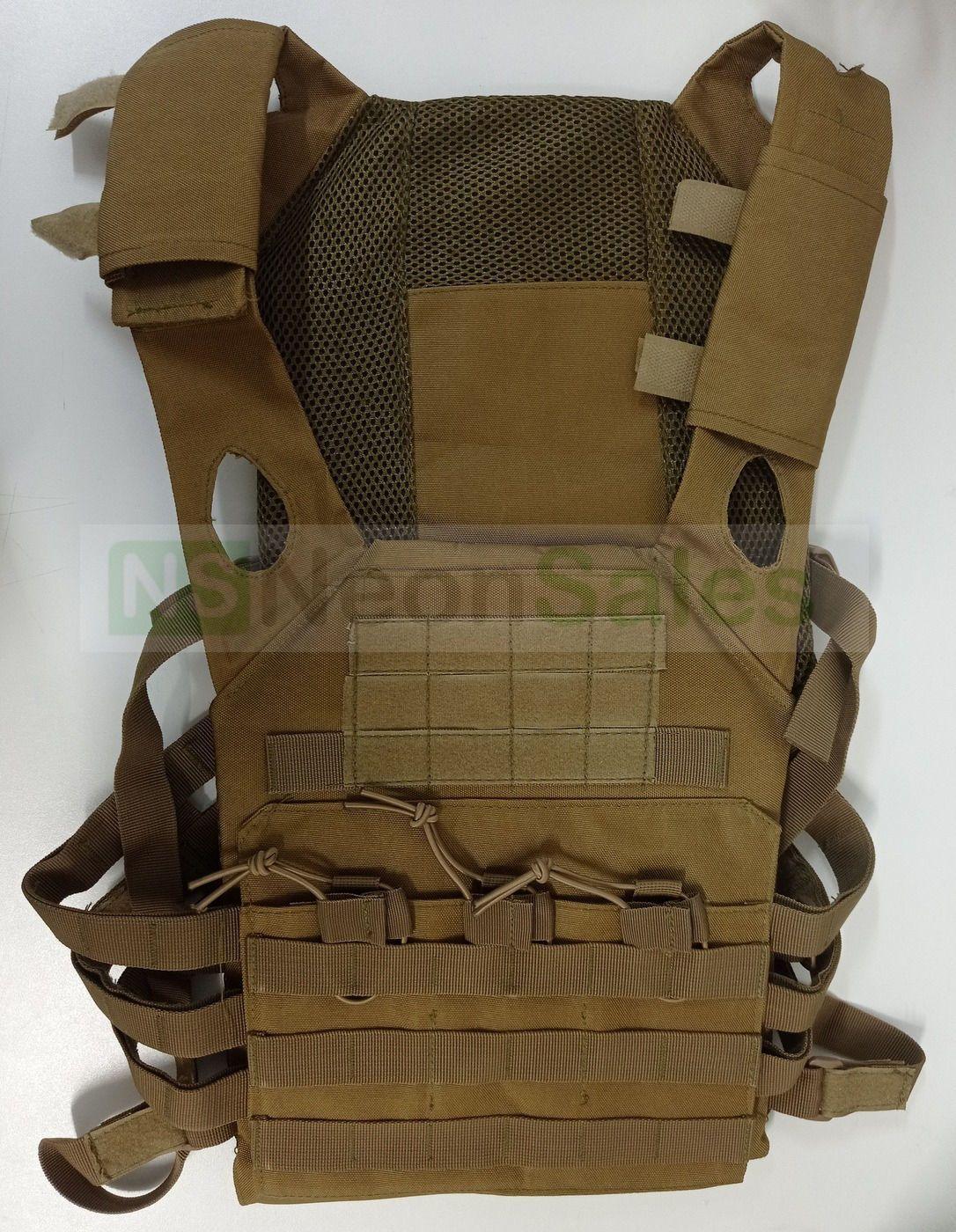 TACASSIST 250X300MM MOLLE P/CARRIER - COYOTE TAN - NeonSales South Africa