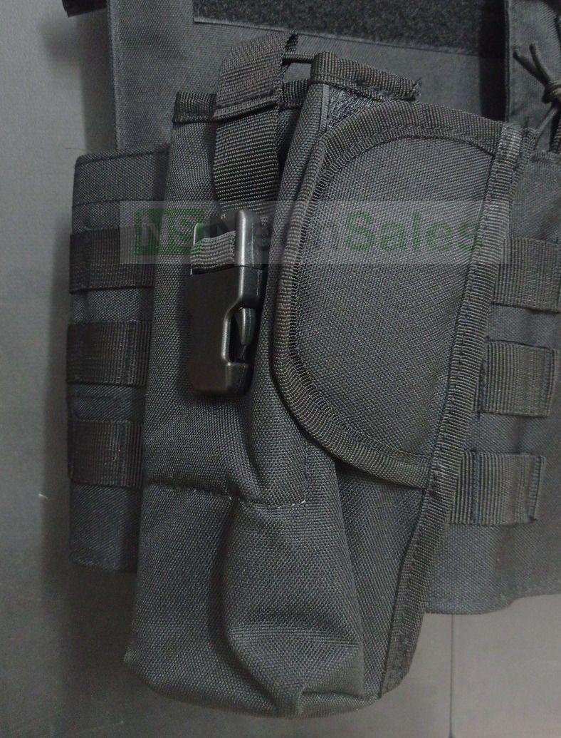 TACASSIST 320X250 TAC MOLLE VEST - BLACK - NeonSales South Africa